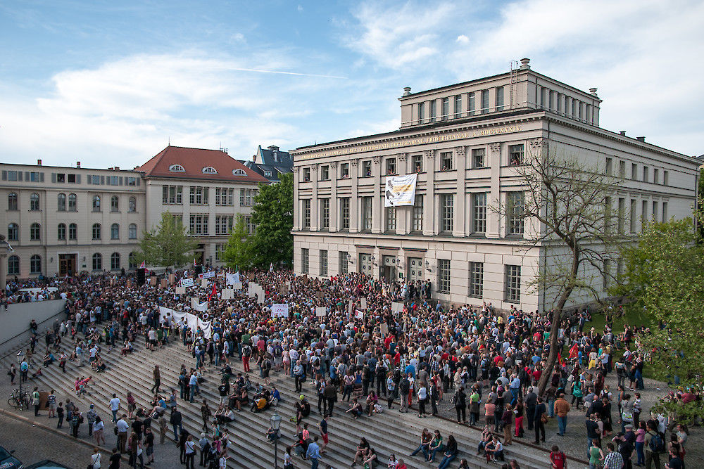 "Es ist immer schwierig, außerhalb der Hochschulen und der Hochschulpolitik Verständnis für die Anliegen der Hochschulen zu erzeugen." - Peer Pasternack