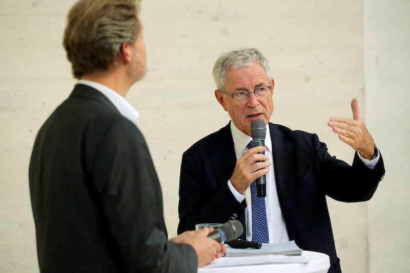 Alastair Buchan sprach über die Auswirkungen des Brexit auf den Wissenschaftsbetrieb in Großbritannien.