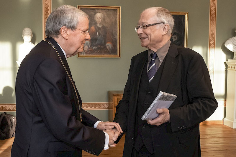 ... und auch Jörg Hacker, Präsident der Nationalen Akademie der Wissenschaften Leopoldina.