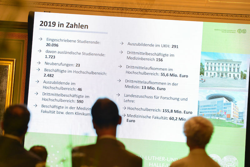 Neujahrsempfang 2020: 4.300 neue Studierende im Jahr 2019