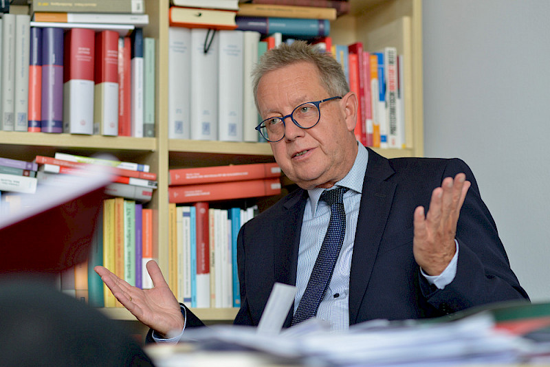 Jörg Dierken im Gespräch über sein neues Amt an der Leucorea