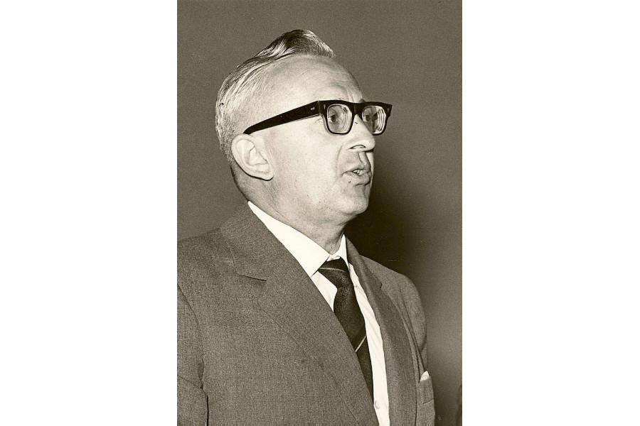 Gerhard Lukas (1914-1998), Portrait um 1960