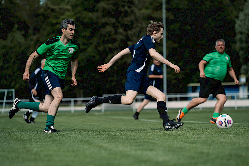 Szene aus der Partie gegen Jena