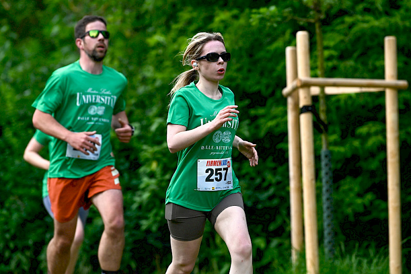 2,5 Kilometer mussten die Teilnehmerinnen und Teilnehmer zurücklegen.