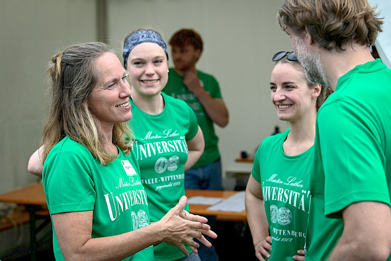 ... oder unter den Teilnehmerinnen und Teilnehmern selbst.