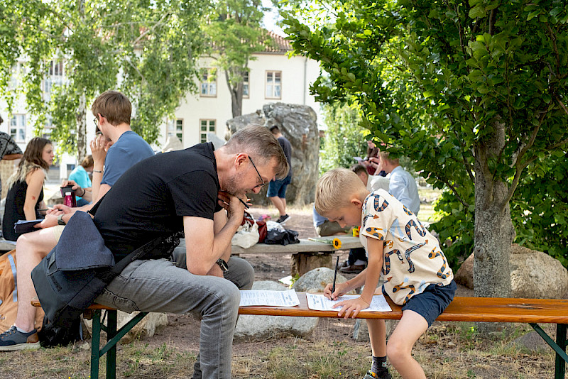 Ein Geoquiz für jung und alt gab es am Institut für Geowissenschaften und Geographie.