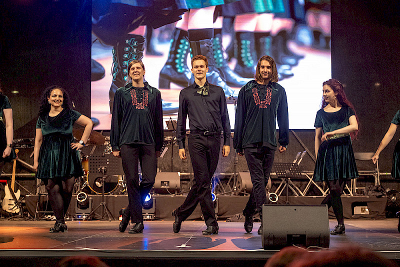 Verschiedene Tanz-Ensembles des Unisportszentrums gaben ihr Können zum Besten.