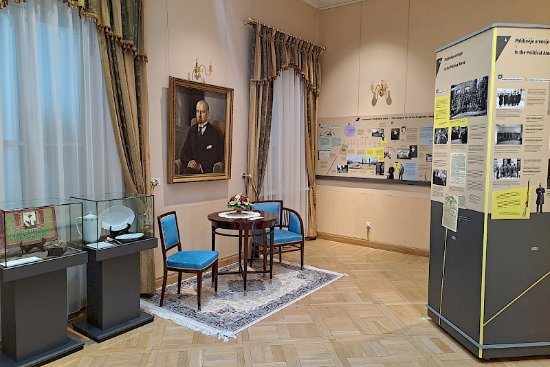 Blick in die Ausstellung in Kaunas