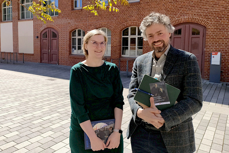 Katharina Eger und Sven Jaros
