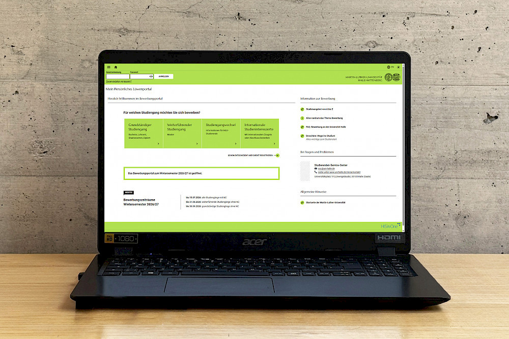 Zahlreiche Studienangelegenheiten sollen in dem neuen Campusmanagementsystem gebündelt werden.